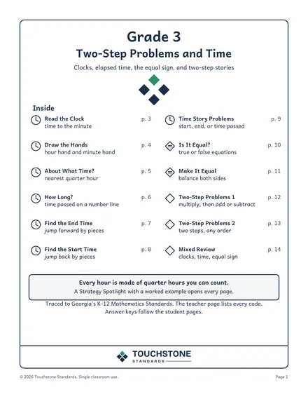 Cover of Two-Step Problems and Time